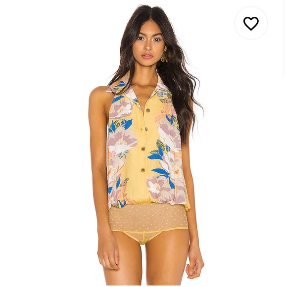 Free People Tops - Free People Offshore bodysuit NWT